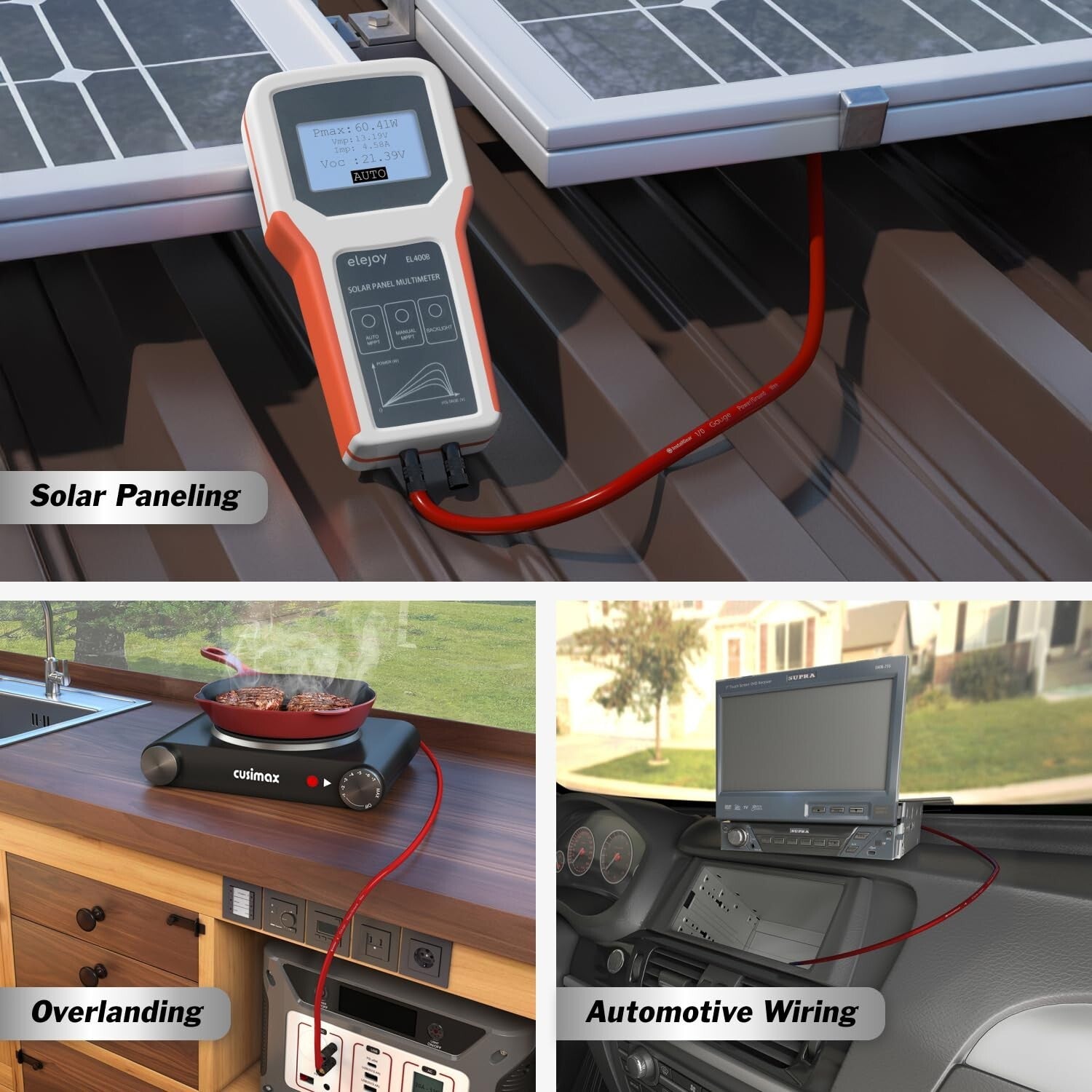 High-Performance 50ft 4 Gauge CCA Wire - Perfect for High-Current Applications
