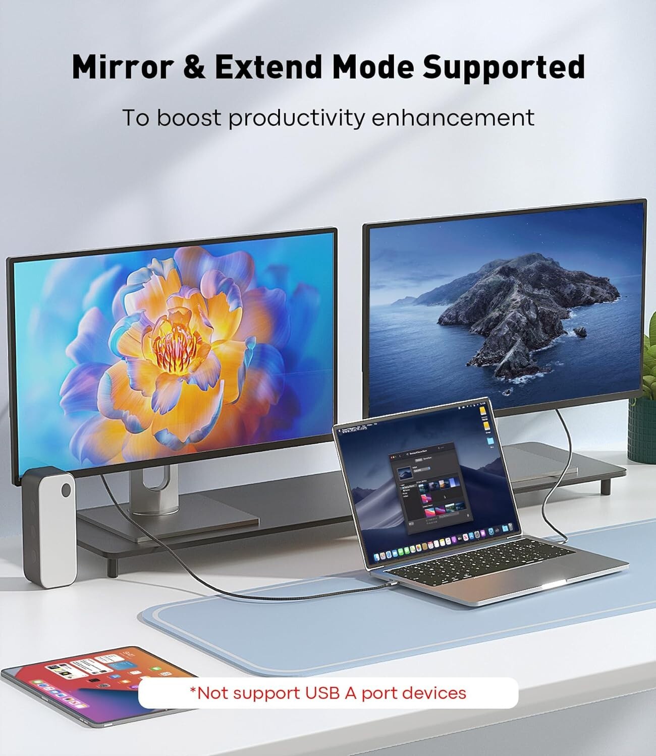 Premium 5 Pack USB-C to HDMI 4K Cable - Compatible with Mac, iPhone, Galaxy