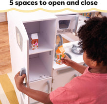 Load image into Gallery viewer, Sustainable Vintage Play Kitchen with Removable Sink &amp; Play Phone, White Finish