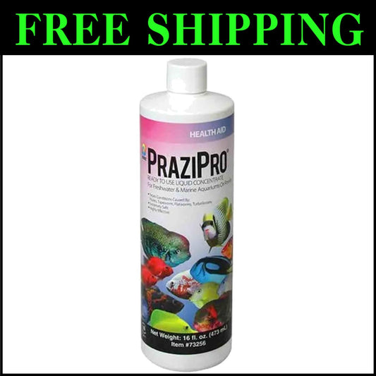 Prazipro 16 Fl. Oz. - All-Life-Stage Fish Health Treatment for Aquariums