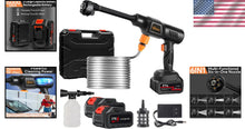 Load image into Gallery viewer, Cordless Battery-Powered Pressure Washer - 600 PSI with 2 Rechargeable Batteries