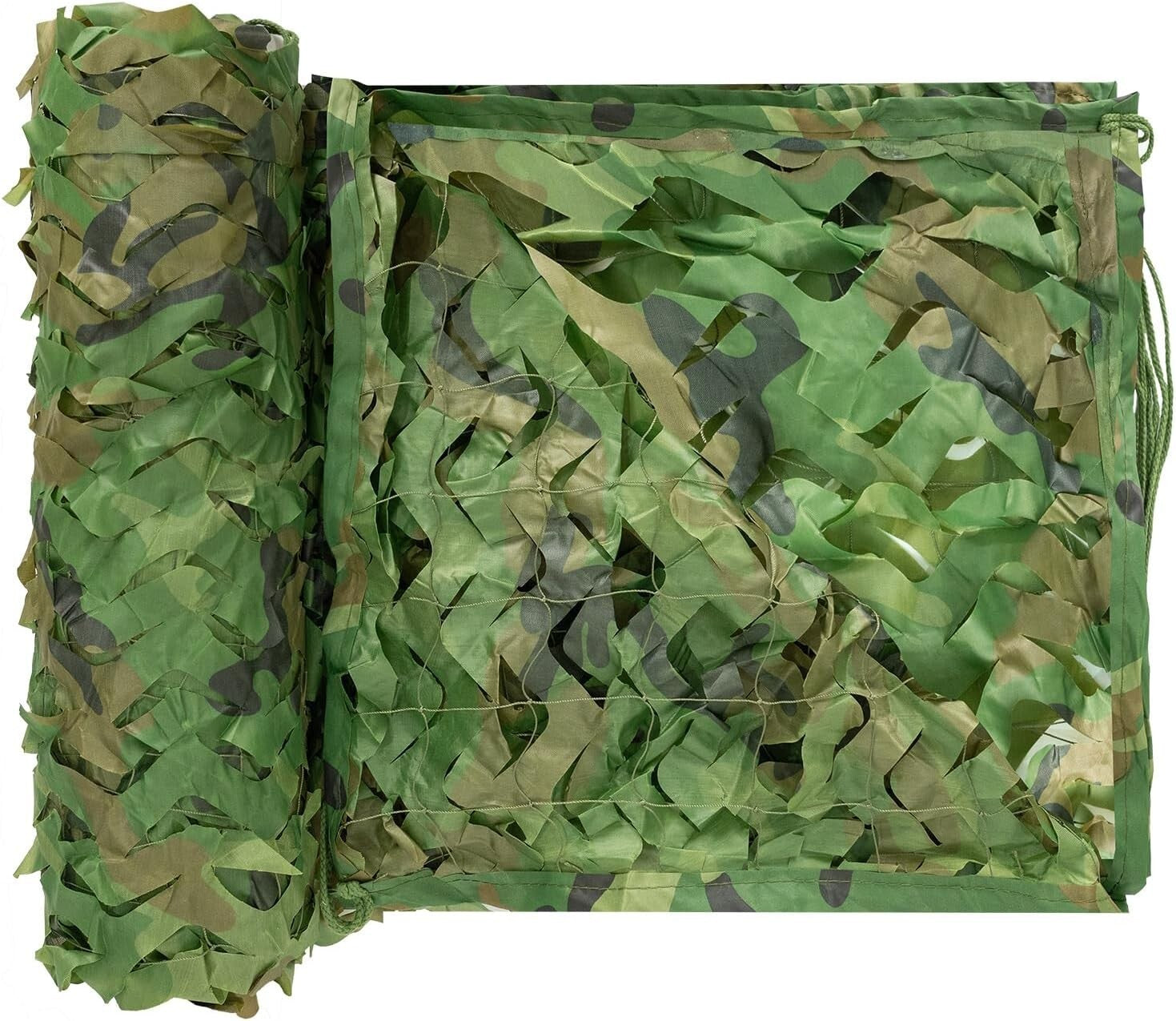 Custom Woodland Camo Netting 16.5x20ft - Lightweight for Hunting & Camping
