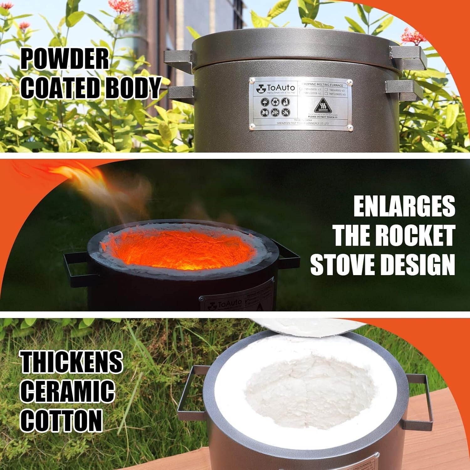 Complete V3 Propane Smelting Furnace Kit - Ideal for Hobbyists & Professionals