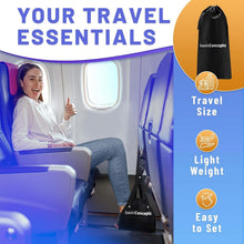 Load image into Gallery viewer, Ultimate Air Travel Footrest Kit – Memory Foam Hammocks for Every Traveler