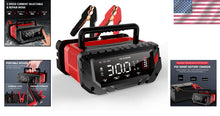 Load image into Gallery viewer, 30 Amp Smart Lithium Battery Charger for 6V/12V/24V Vehicles – Portable &amp; Safe