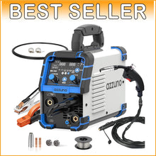 Load image into Gallery viewer, Professional-Quality Aluminum MIG Welder 155Amp - Portable and Versatile Design
