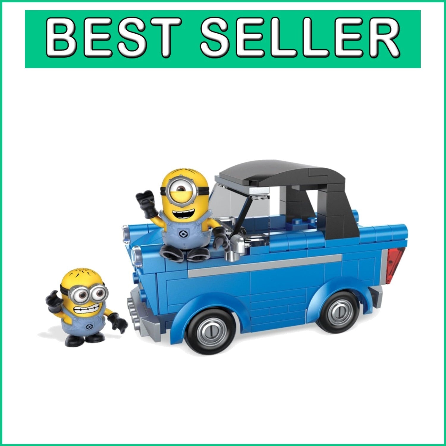 Buildable Despicable Me Motor Mischief Set with Glider Accessory for Endless Fun