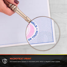 Load image into Gallery viewer, Environmentally Friendly Blue Security Paper - 500 Sheets, Perfect for Legal Use
