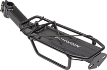 Load image into Gallery viewer, Lightweight Aluminum Rear Bike Rack, Holds Up to 26 lbs for Easy Cargo Transport