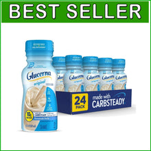 Load image into Gallery viewer, Convenient Vanilla Nutritional Shake - Supports Blood Sugar, 24 Bottles, 180 Cal