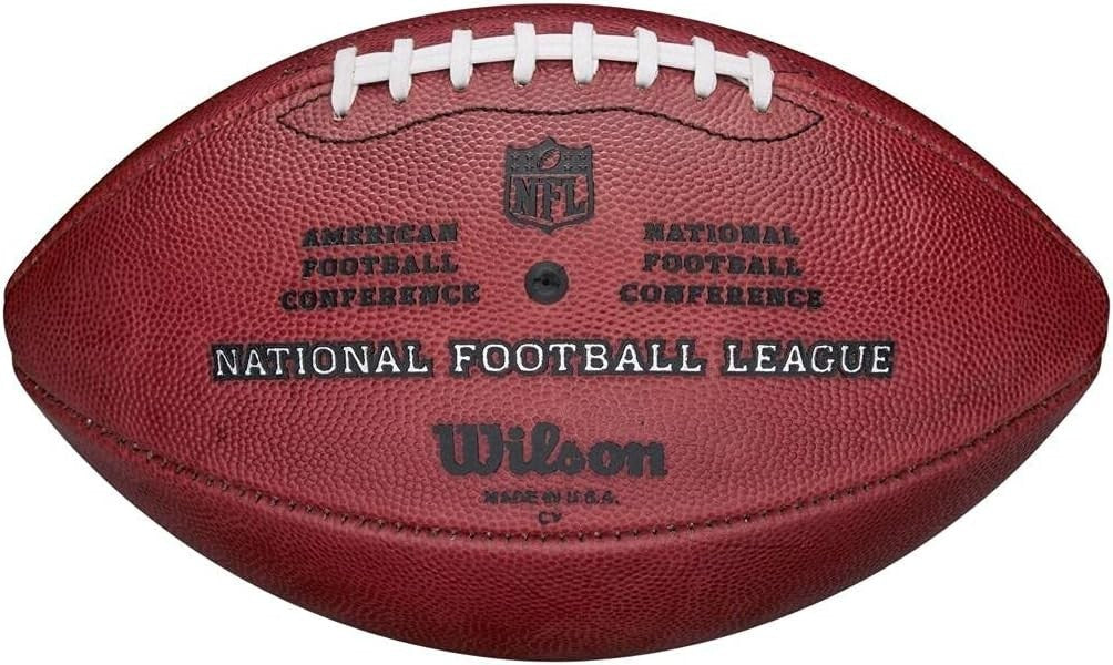Authentic NFL Football - The Duke Metallic Gold Edition, Hand-Stitched Quality