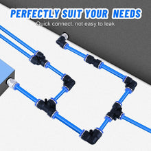 Load image into Gallery viewer, Versatile 53-Piece Air Line Kit with Durable Storage Case &amp; Tubing Cutter