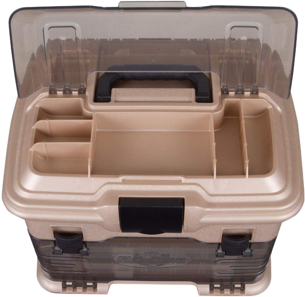 Gold/Black Portable Fishing Tackle Multiloader with Tuff Tainers & Compartments