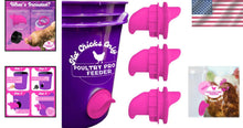 Load image into Gallery viewer, Original DIY PVC Gravity Fed Chicken Feeder Kit with 3 Ports - Made in USA