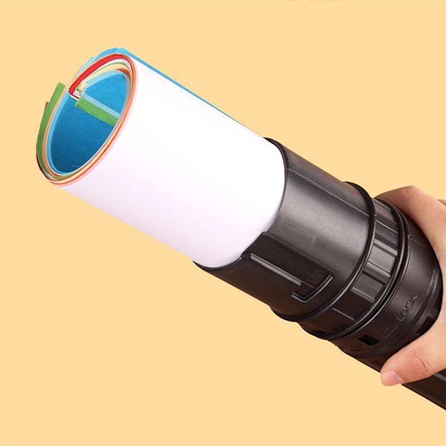 XL Set of 2 Telescoping Poster Tubes - Waterproof and Lightweight Black Design