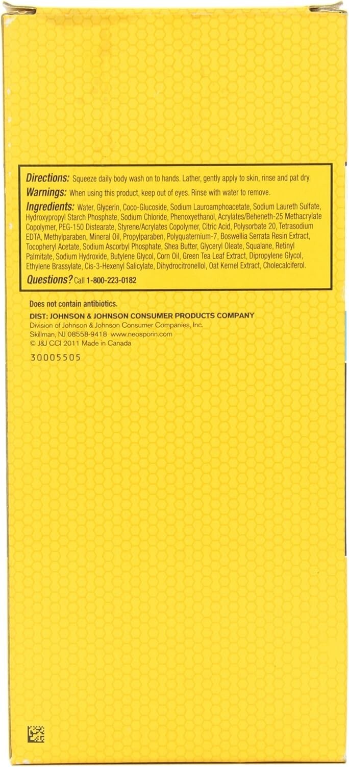 Essentials Moisture Body Wash - 10 Oz Non-Irritating Formula for Dry Skin Relief