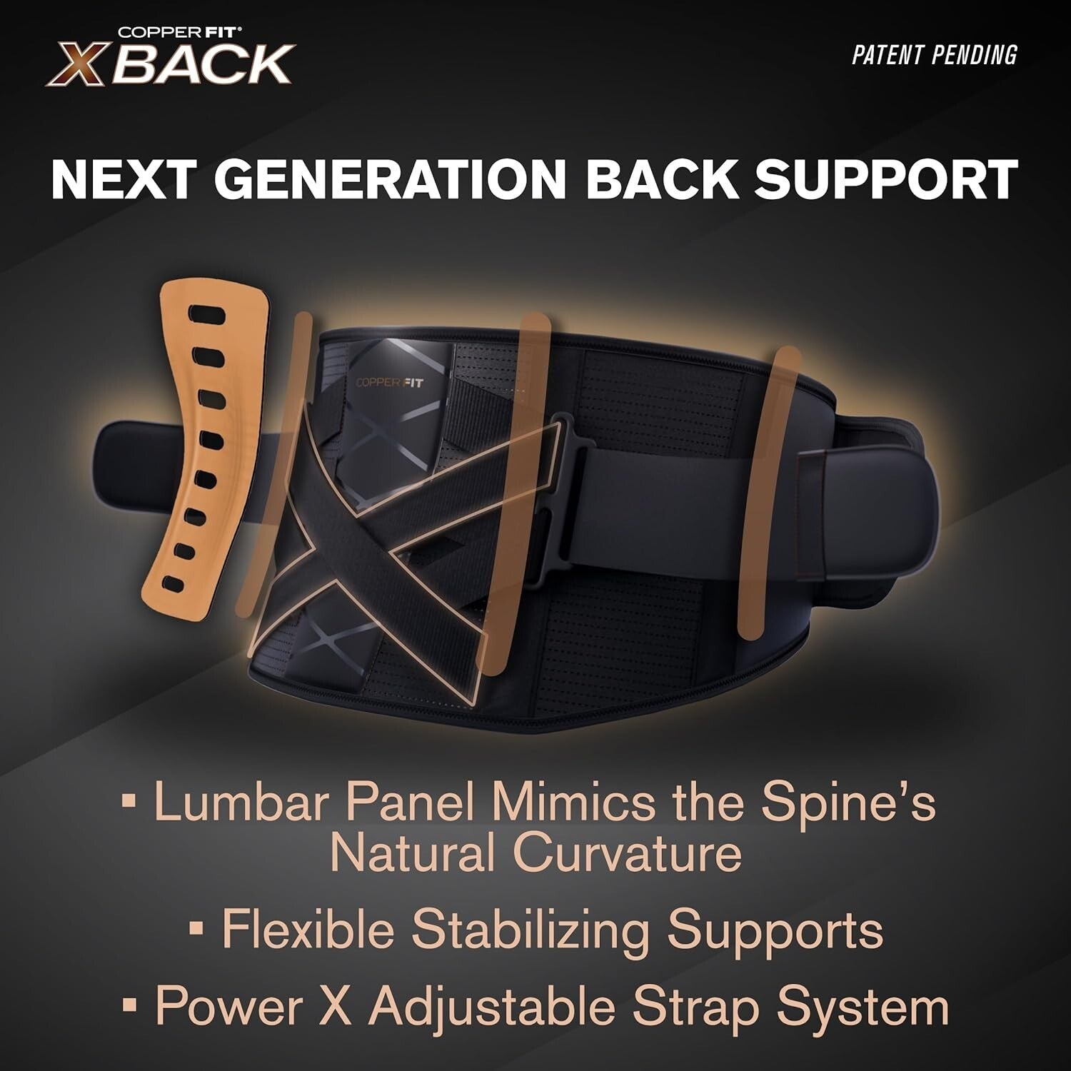 Breathable Lumbar Support Brace for Sciatica and Herniated Discs - Unisex