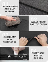 Load image into Gallery viewer, Premium Non-Slip Home Gym Mat - Large 6'x4' &amp; 6'x2' for All Workout Styles