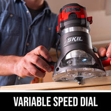 Load image into Gallery viewer, Ergonomic 10 Amp Corded Router with Dust Extraction and Micro-Depth Control