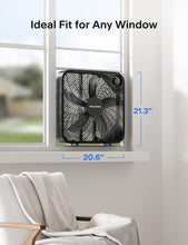 Load image into Gallery viewer, Powerful 20 Inch Floor Fan with 2295 CFM Airflow – Ultimate Comfort Solution