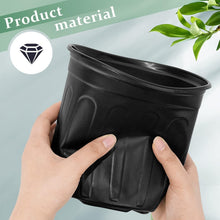 Load image into Gallery viewer, Versatile 5 Gallon Plant Pots - Soft Plastic Nursery Pots for Indoor/Outdoor Use