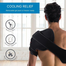 Load image into Gallery viewer, Universal Hot or Cold Therapy Shoulder Brace - Ideal for Rotator Cuff Recovery