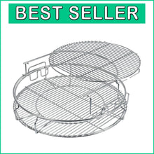Load image into Gallery viewer, 3-Tier Grilling Rack Replacement Kit for Big Green Egg XL - Dishwasher Safe
