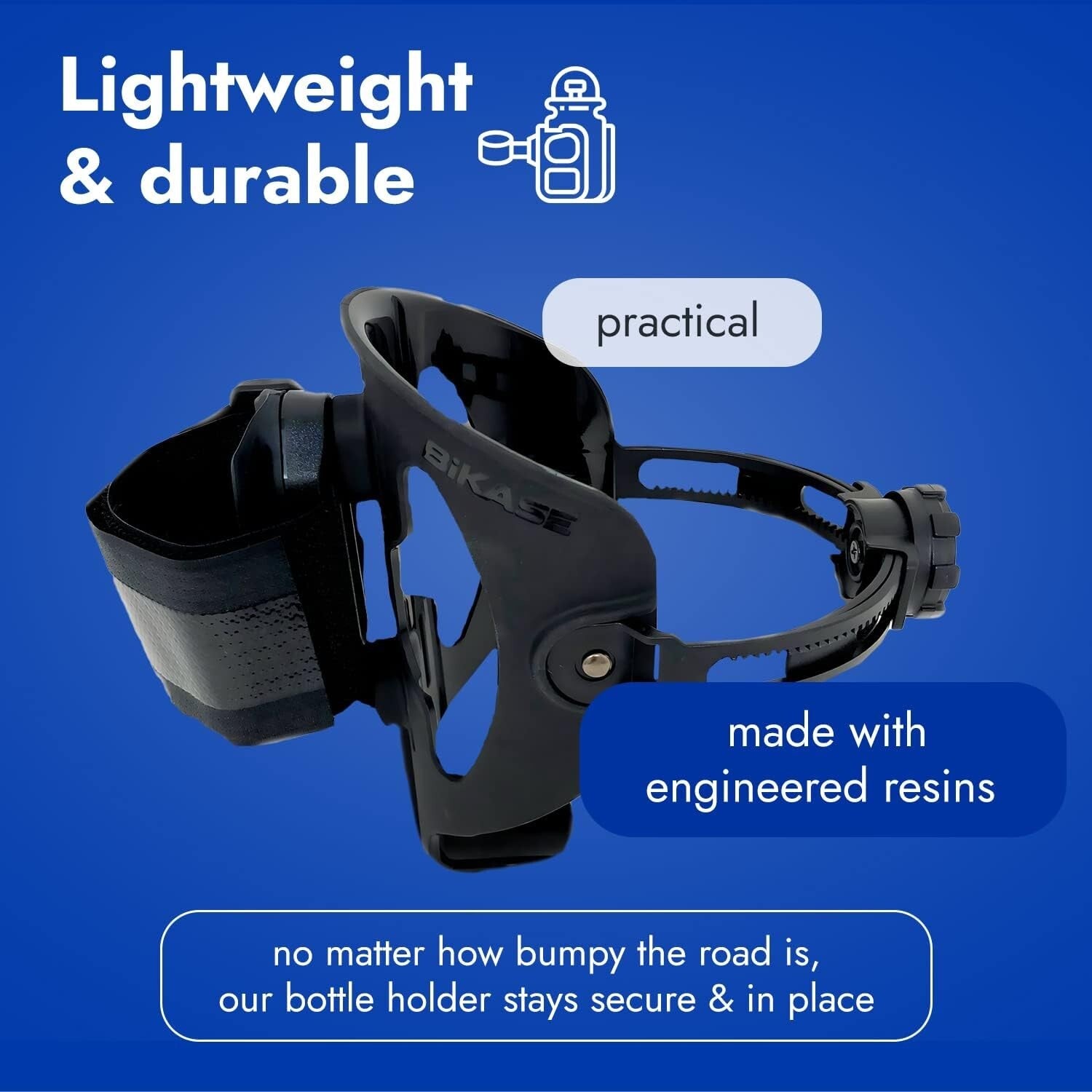 Versatile Bicycle Storage Holder - Fits Bottles, Cups, or Speakers Securely