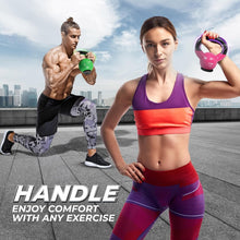 Load image into Gallery viewer, Women’s Fitness Kettlebell Set with Rubber Base | Durable Strength Training Gear