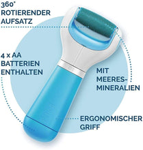 Load image into Gallery viewer, Velvet Smooth Express Pedi Electronic Foot File Kit - Silky Feet in One Use