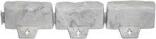 Load image into Gallery viewer, Durable Stone-Look Landscape Edging with Anchoring Spikes - 60ft Light Gray