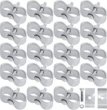 Load image into Gallery viewer, 20 Modern Rock-Solid Dog Kennel Panel Clamps - Weather-Resistant Steel