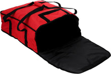 Load image into Gallery viewer, Insulated Pizza Delivery Bag with Transparent ID Window, 22" Heavy Duty Design