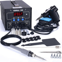 Load image into Gallery viewer, Upgraded 2-in-1 80W Desoldering Station &amp; 60W Soldering Iron - Adjustable Heat