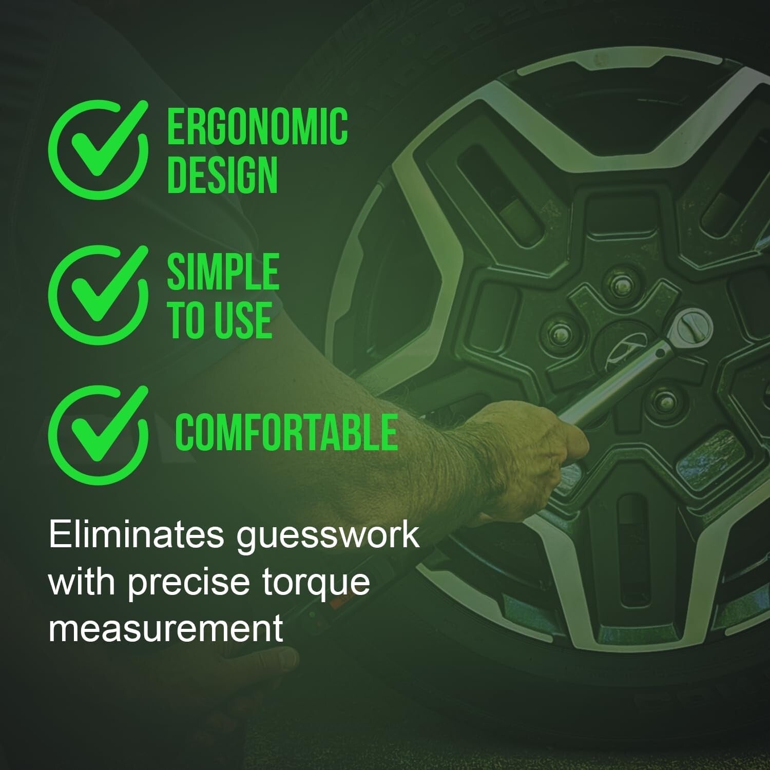 Professional Digital Torque Wrench - 1/2" Drive with Multiple Measurement Units