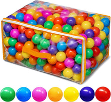 Load image into Gallery viewer, Colorful 200-Count Plastic Balls for Ball Pits and Play Tents - Non-Toxic