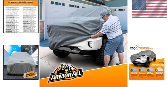 Armor All Heavy Duty Truck Cover – Ultimate Protection from Sun, Rain, and Snow