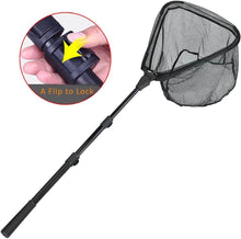Load image into Gallery viewer, Extendable 82" Fishing Landing Net for Easy Action - Perfect for Kids &amp; Adults