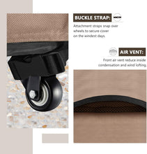 Load image into Gallery viewer, Weatherproof BBQ Cover 55" for 3-5 Burner Grills - Secure &amp; Stylish Protection