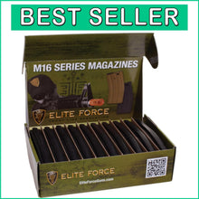 Load image into Gallery viewer, Durable Elite Force Airsoft Magazines, 10 Pack - 140 Rounds for Quick Reloads