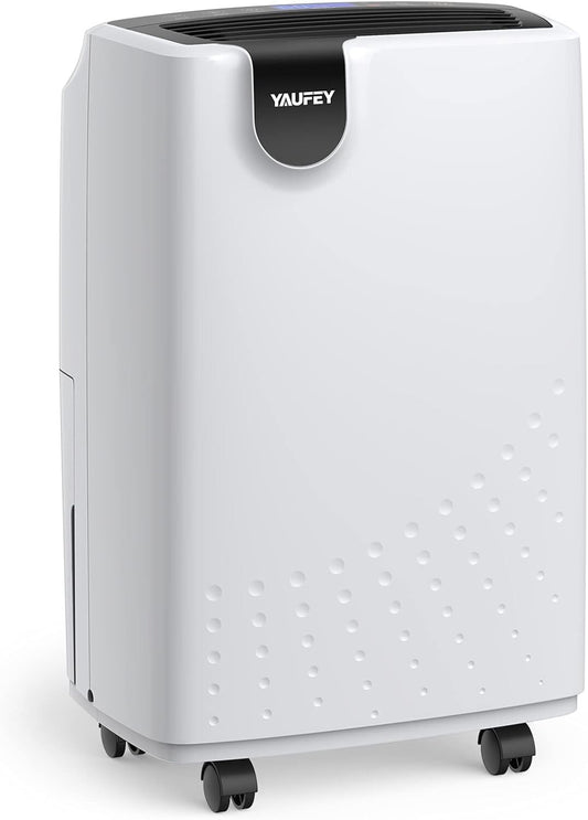 Home Dehumidifier for Medium to Large Spaces - 2500 Sq Ft Coverage & Easy Setup