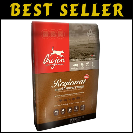 Premium 25 lb Biologically Appropriate Dog Food - Regionally Sourced Ingredients
