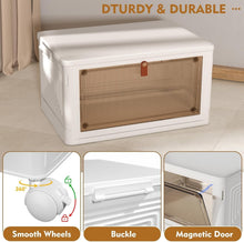 Load image into Gallery viewer, Install-Free 4-Tier Storage Organizer with Magnetic Doors - Perfect for Home