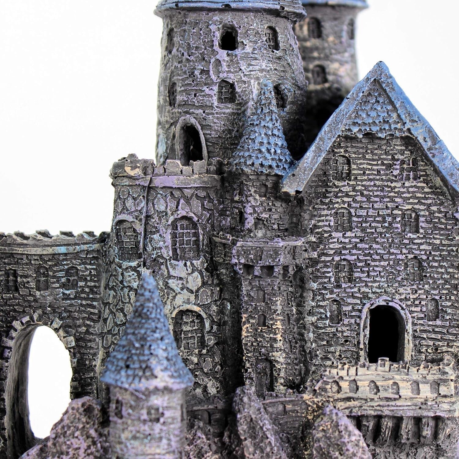 Whimsical Extra Large Wizard Castle Aquarium Decor - Perfect for Freshwater Fish
