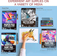Load image into Gallery viewer, Portable 150-Piece Art Supplies Set with Professional Wooden Case for All Ages