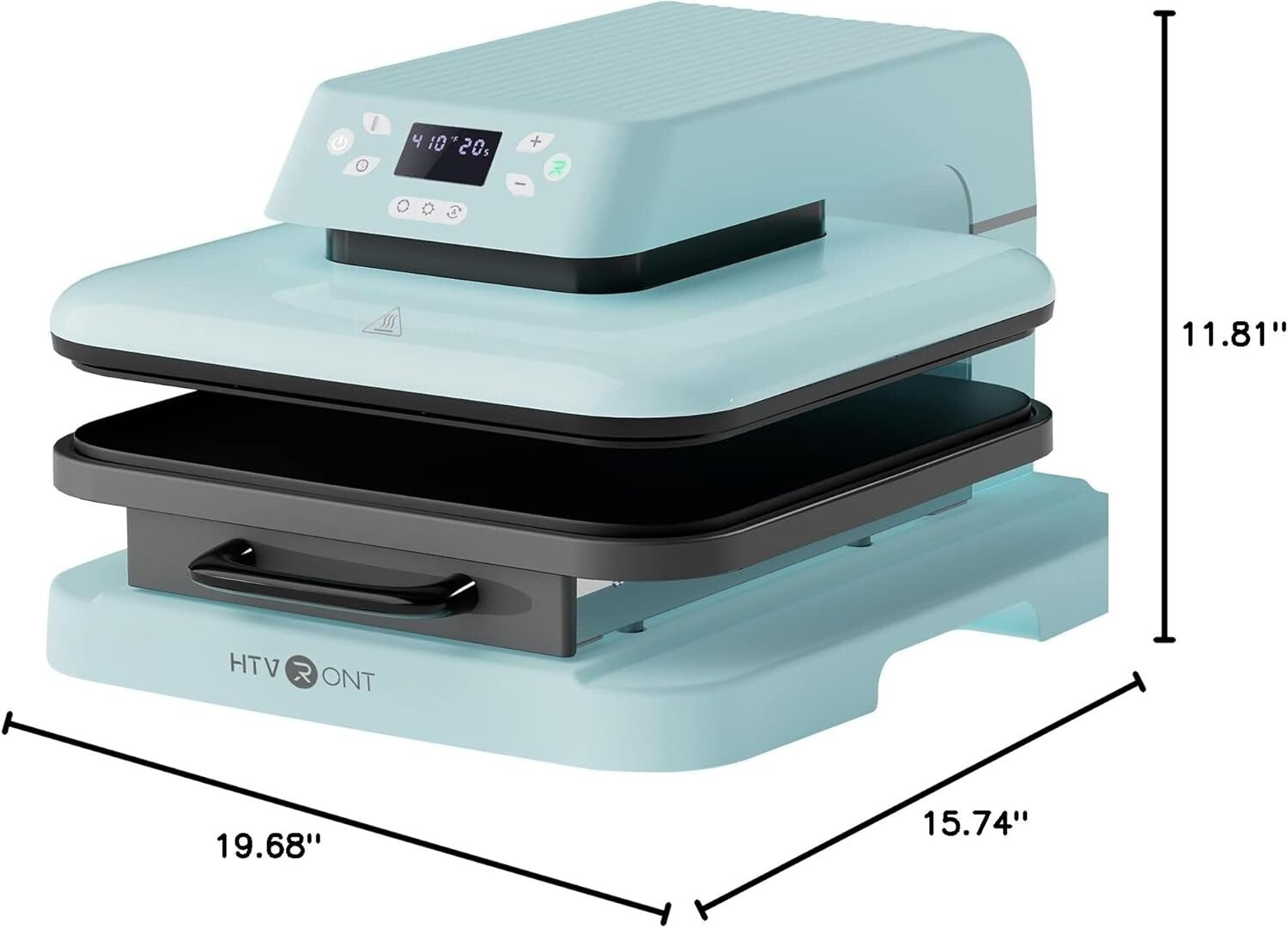 15x15 Intelligent Auto Heat Press - Fast, Safe & User-Friendly Design