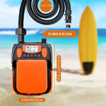 Load image into Gallery viewer, Portable 12V Electric Air Pump with Digital Display for Quick Inflation