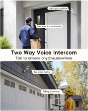 Load image into Gallery viewer, Enhanced 2K Wireless Home Security Cameras - 4 Pack, Easy Install, Night Vision