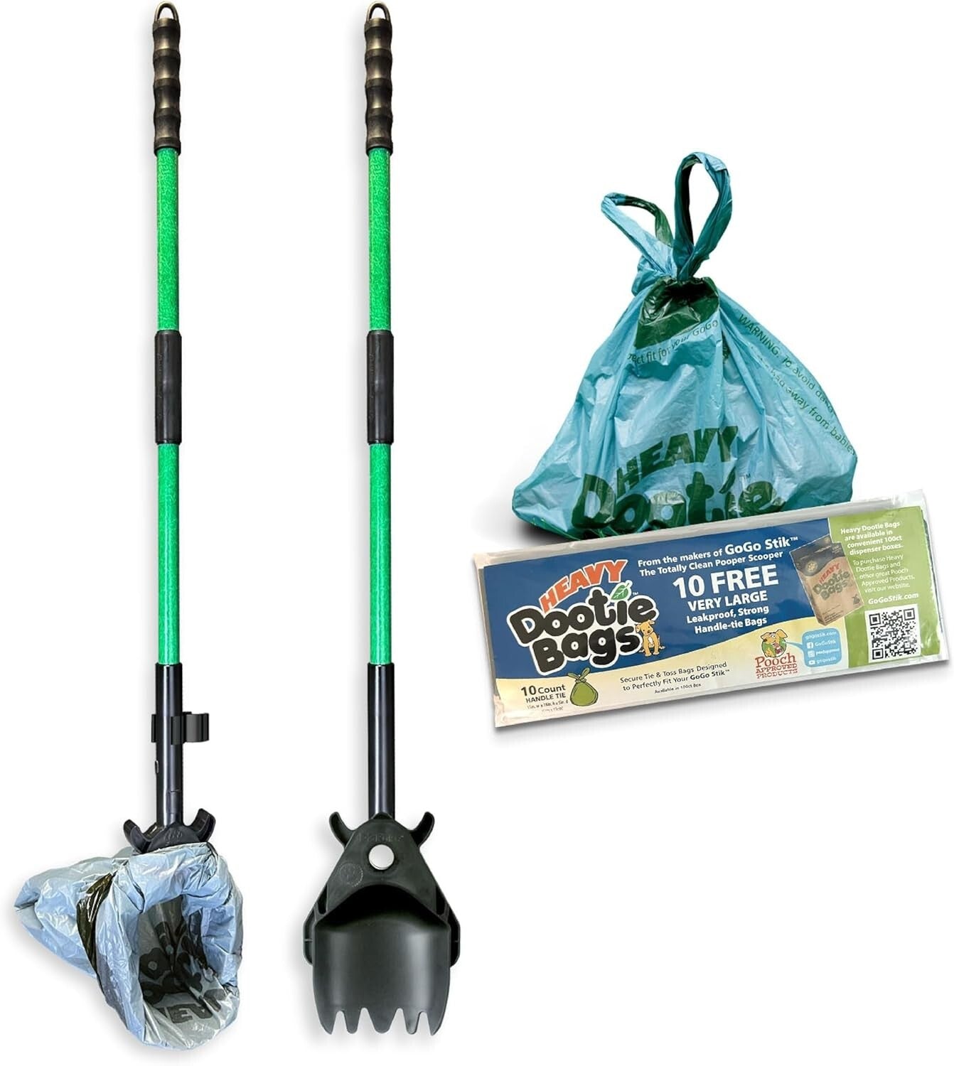 Compact Ergonomic Pooper Scooper and Rake Combo for Efficient Dog Waste Cleanup