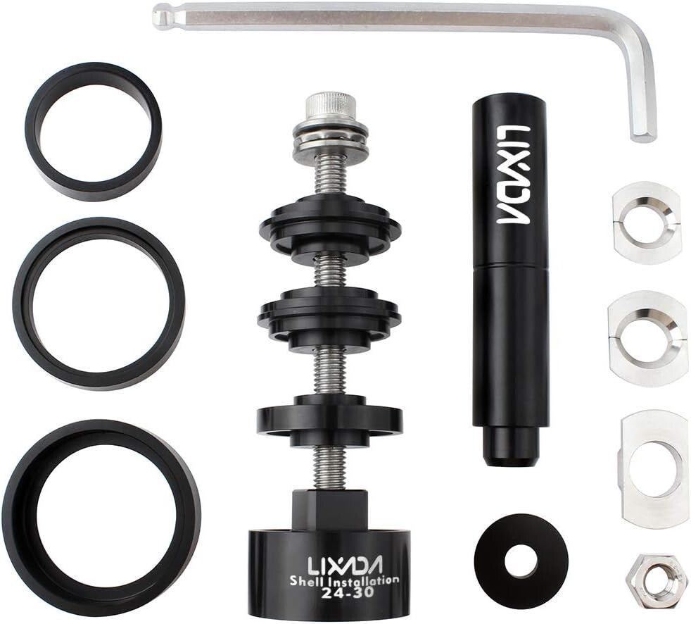 Versatile Bottom Bracket Removal Tool Kit - 6 Adapters for Easy Bike Maintenance